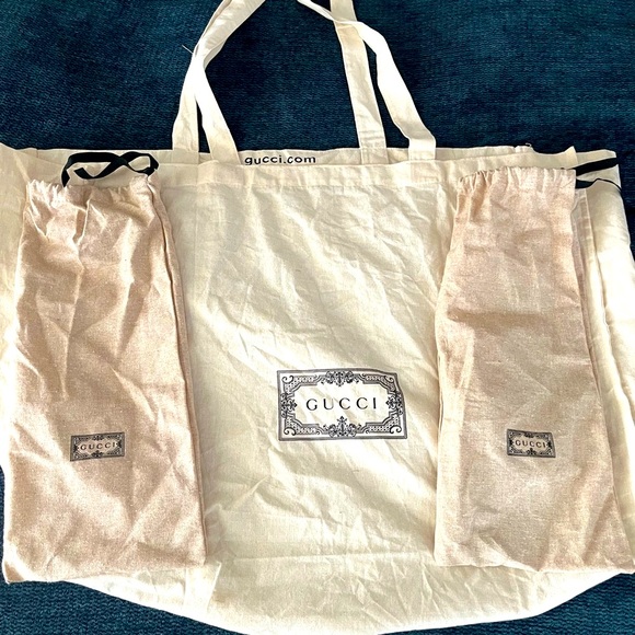 Gucci Marmont Flat Leather Thong GG sandals -never worn US 9 EU 39 - Picture 8 of 8